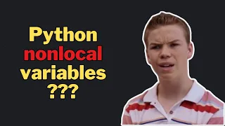 Local vs Global vs Non-Local Variables Python Interview Question