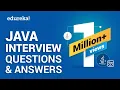Java Interview Questions and Answers Java Tutorial Java Online Training Edureka