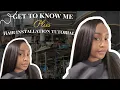 Download Lagu GET TO KNOW ME + HAIR INSTALLATION TUTORIAL | A little yap session | #hairtutorial 