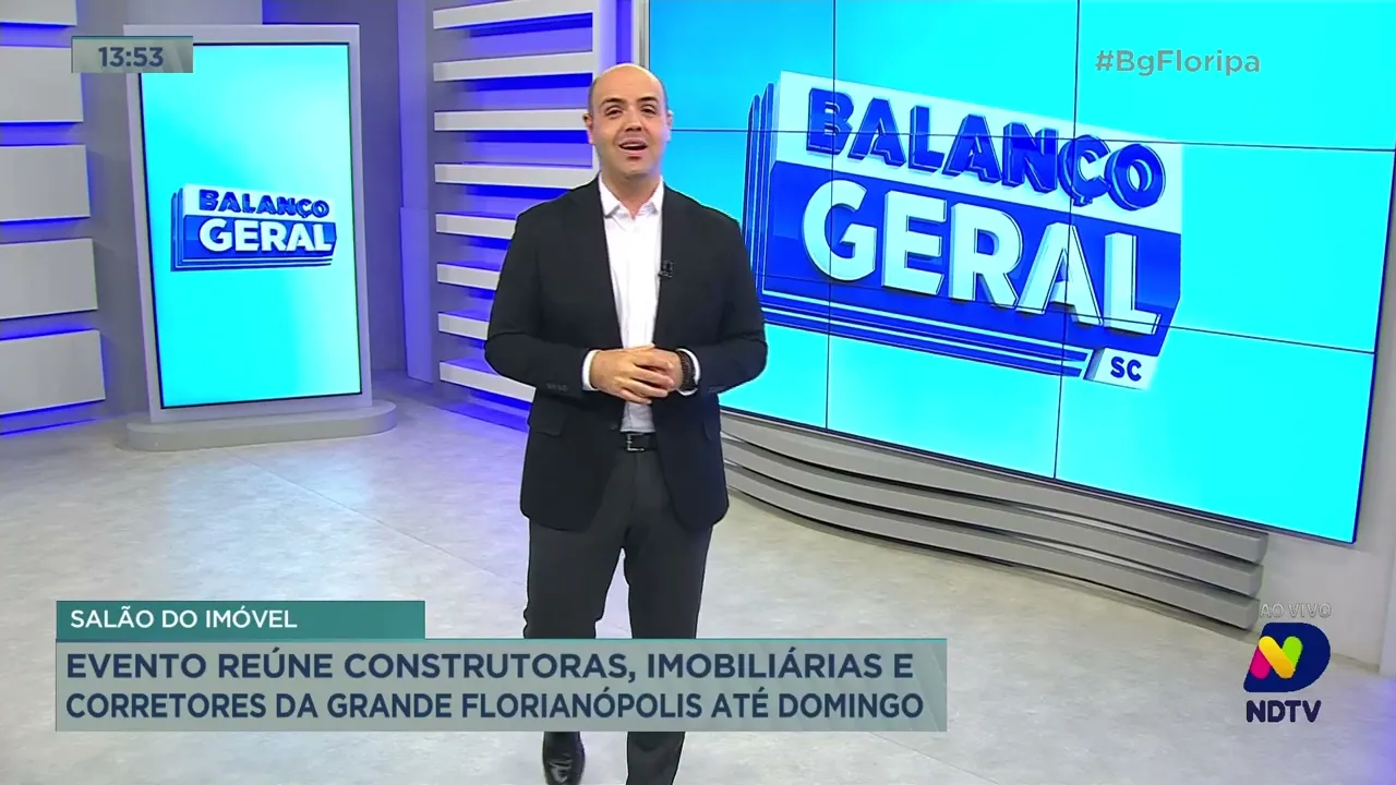 Salão do Imóvel: evento reúne construtoras, imobiliárias e corretores da grande Florianópolis