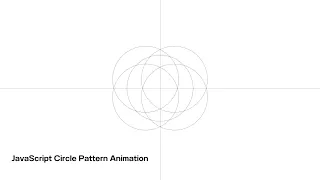 Vanilla JavaScript Circles Animation and Layered Project Section Layout