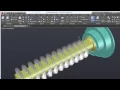 How to use Polar Array in AutoCAD 2017 Example 1 AutoCAD