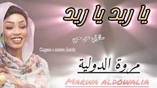 قمة الابداع مروة الدولية يا ريد سالوني عن حبي اغاني سودانية 2025  قمة الابداع مروة الدولية يا ريد سالوني عن حبي اغاني سودانية 2025