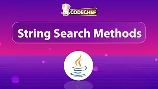 Java String Search Methods indexOf contains startsWith Find Filter Text in Java