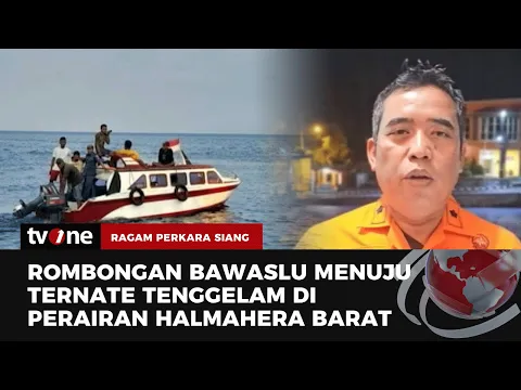 Speedboat yang Membawa Rombongan Bawaslu Tenggelam di Perairan Halmahera