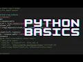 Python Basics Part-2 Introduction to Python Variables