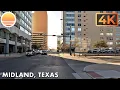 Midland Texas Drive with me through a Texas city