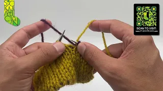 Make One Right Increase in Double-Knitting A Sockmatician Tutorial