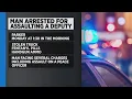 Man arrested for assaulting a Douglas County deputy in Parker