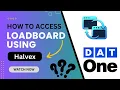 How to access loadboard through Halvex Features and Overview of Halvex