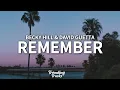 Becky Hill David Guetta - Remember