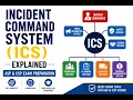Incident Command System ICS Explained ASP CSP Exam Preparation