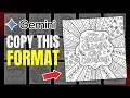 The BEST Nano Banana Prompt Structure for Quote Coloring Pages