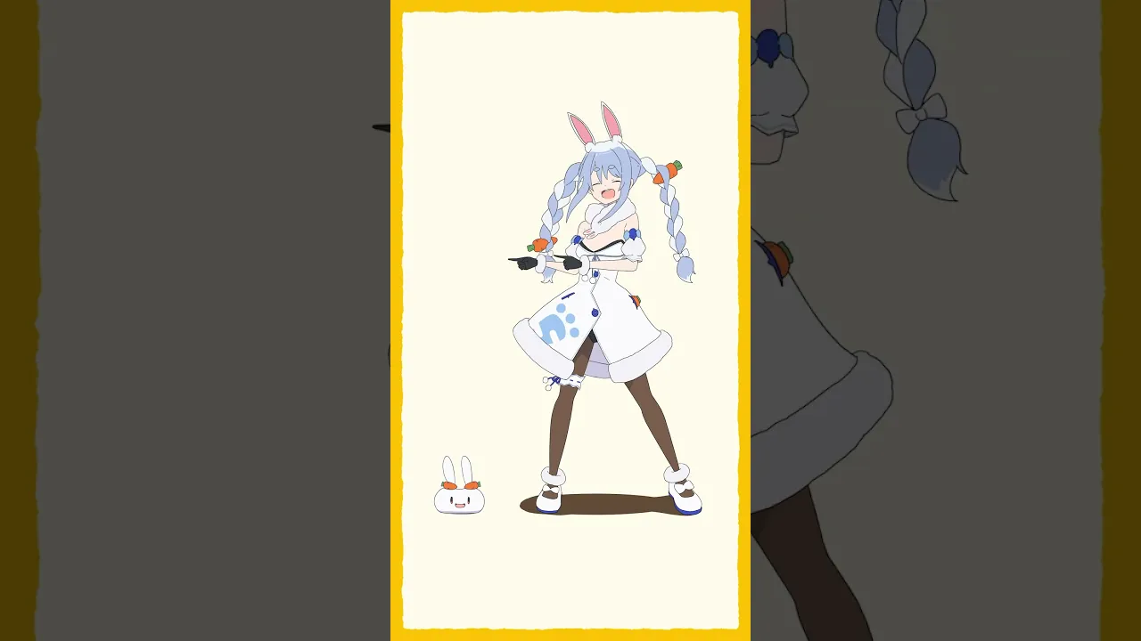 POKÉDANCE踊ってみた！！！！！！！！【hololive/兎田ぺこら】#ポケダンス #shorts