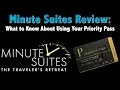 Minute Suites Review and How to Use Your Priority Pass