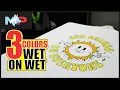 Step By Step 3 Color Screen Print Registration