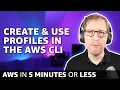 Configure different profiles for AWS How to use the AWS CLI with different users
