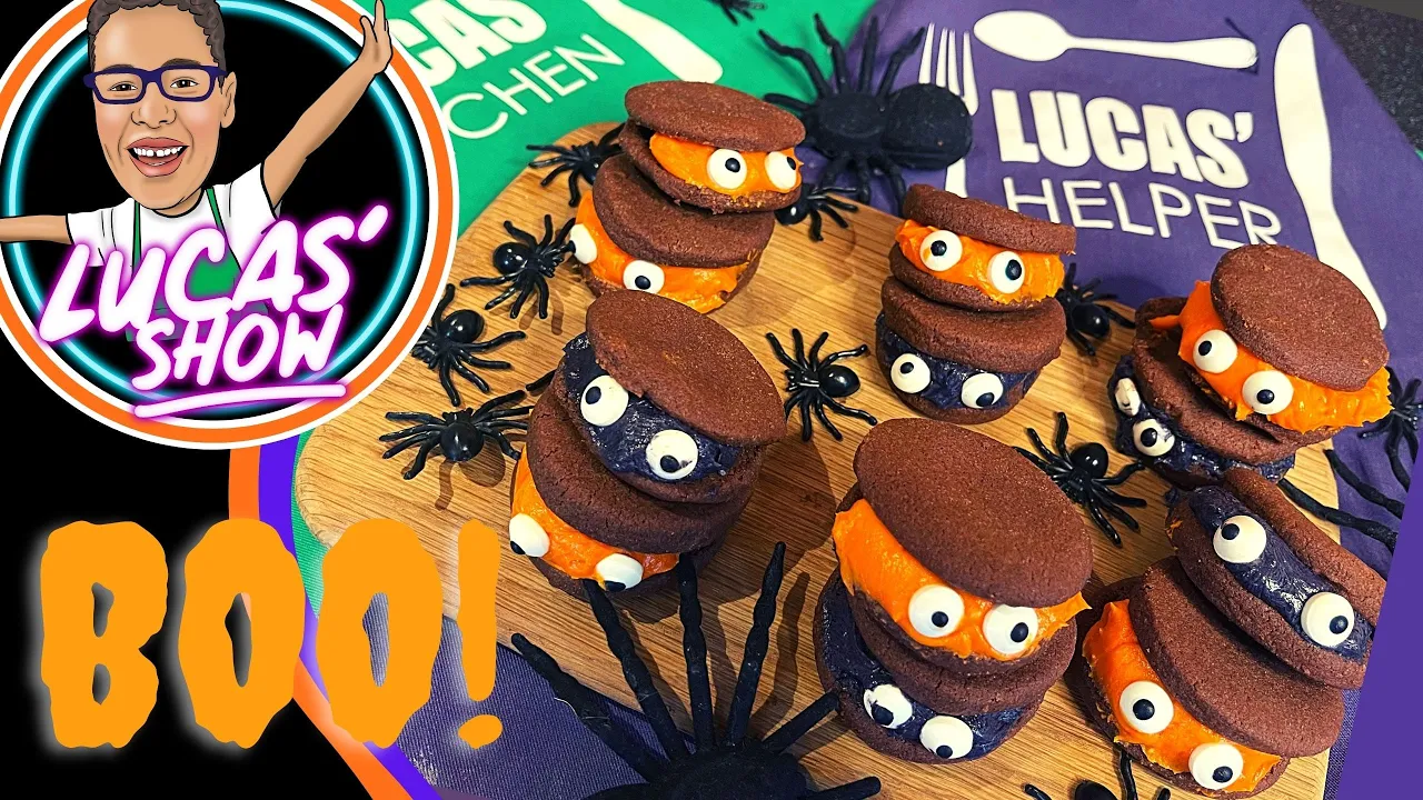 Kids Halloween Cookies Recipe Ideas - Kids Spooky Cookies - Lucas