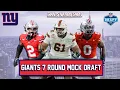 Giants 7 Round Mock Draft