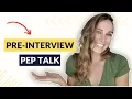 Pep Talk Interview Pump Up 60 Seconds