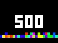 500 Seconds Timer Flowing Pixels
