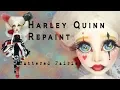 OOAK Monster High DC s Harley Quinn Repaint by Skeriosities