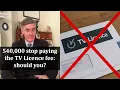 540 000 stop paying the TV licence fee should you