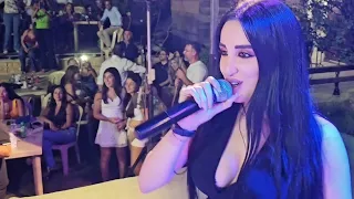 ليال خوري   يمته الزلم تغار   دبكات زوري      حفله دير الاحمر دندنها