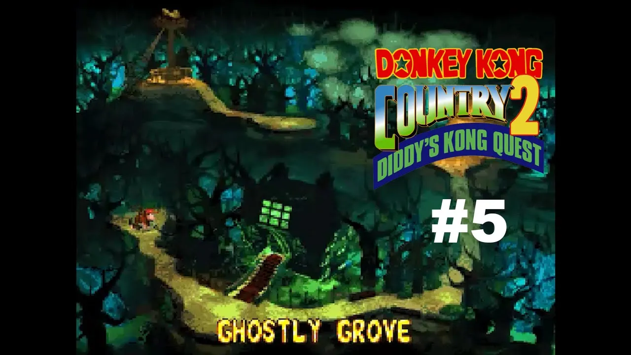 Donkey Kong Country 2 | Mundo 5: Un hermoso bosque encantado :')
