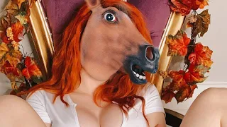 Amouranth x I'm a horse
