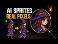 Game Ready Pixel Art Animated Sprite Sheets with Pixel Snap