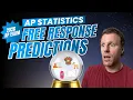 2026 AP Statistics Free Response Predictions Full Exam Breakdown Practice FRQs