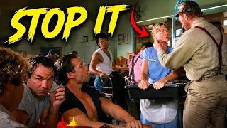 Thugs Bully a Poor Waitress Too Much, Phillip Rhee Destroys Them Using Kung Fu !