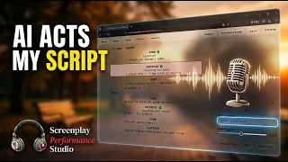 Screenplay Performance Studio: See it in action