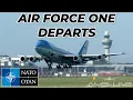 Download Lagu Air Force One Departure from Schiphol 🇺🇸 | Boeing VC-25 \u0026 C-32 Leave After NATO Summit