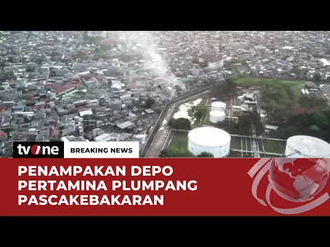 Pantauan Udara Depo Pertamina Plumpang Pasca Kebakaran Semalam