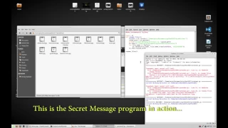 Learning Python - a Secret Message