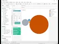 How to create a Packed Bubble Chart with Multiple Measures in Tableau