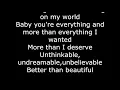 Joe Nichols "Better Than Beautiful" w/ lyrics