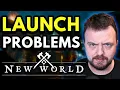 New World Launch Issues - Queue Fix Severs Etc