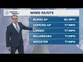 Strong winds cause power outages damage across Northeast Ohio