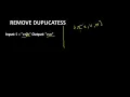 8 Remove Duplicates String Python GEEKS FOR GEEKS Must Do Coding Questions