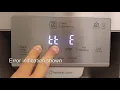 LG Refrigerator - How to show errors on the Side-by-Side Display