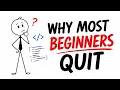 Why Most Beginners Quit Programming - CodingHubX