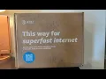 How to do a self install for AT T fiber kit 1000 mbps service
