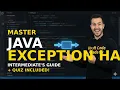 Exception Handling in Java - Error Handling Programming Tutorial