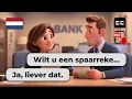Lagu Easy Dutch Conversation – 💼 Opening a Bank Account \u0026 Investing Tips (A2–B1)