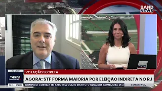STF forma maioria por voto secreto em eleição indireta no Rio