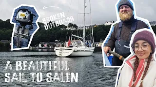 Outboard Trouble (Again!) & a Beautiful Sail to Salen | Dinghy Drama & Scottish Magic