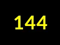 144 Seconds Countdown Timer With Sound Effect